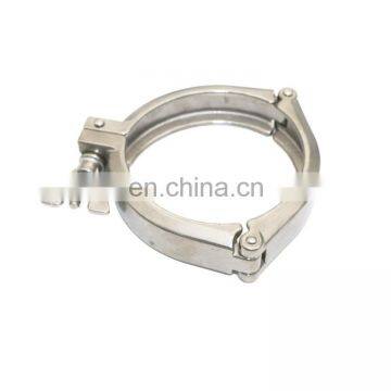 SS304 KF80 Vacuum Three-piece Clamp for Quick Connection photo-2