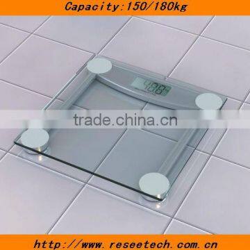 RS-6006 Heavy duty thick tempered glass digital body scale