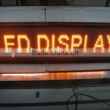 4.75 matrix indoor scrolling window led for car/bus/taxi