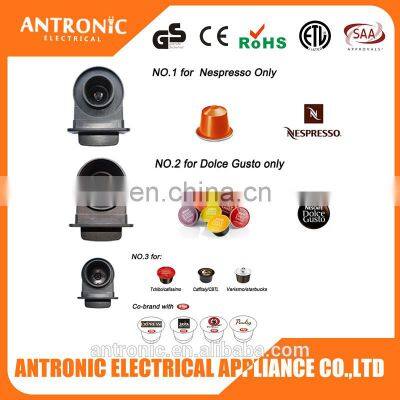 GS/CE/EMC/LVD/EUP/ROHS Compatible With Nespresso/Tchibo/Dolce Gusto 19 Bar Capsule Coffee Maker photo-4