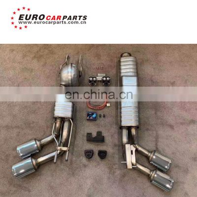 2020 G class w464 W463A G350D exhaust system for w464 w463A G350D Mobile phone remote control Diesel version exhaust system