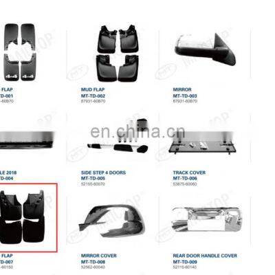 MAICTOP Car Accessories Car Fender MUD FLAP for Tundra 2008-2018 New Model Good Quality pp Material Black