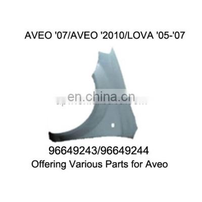 96649243/96649244 Auto Front Fender for Daewoo Aveo '2010