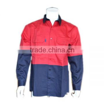 China 100% Cotton Flame Retardant two tone shirt