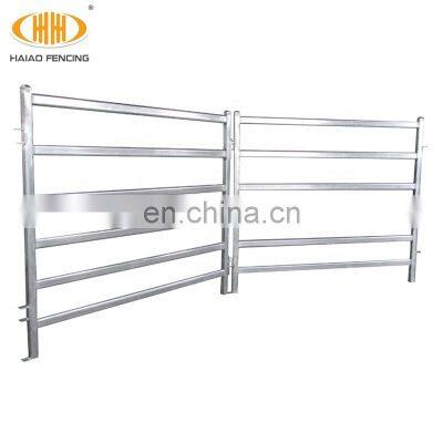 hot sale galvanized used livestock panels corral cattle fence panels for sale