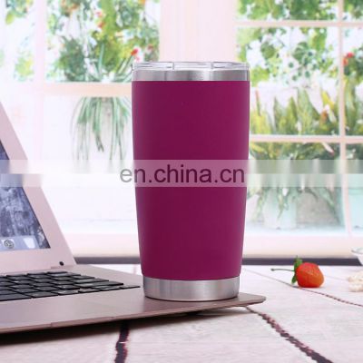 Gint Popular Double Wall  Stainless Steel 20 oz Coffee Sublimation Mug customized with Lid Vacuum Beer Mug  Insulated Tumbler