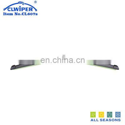 Silicone Wiper Blade Frameless Front Windshield Wiper Blade Flat Wiper Blade Fit for 95% Cars