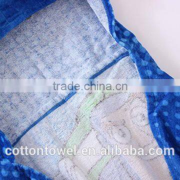 Boy Customized Design/cartoon Pattern Printing Pattern Pure Cotton Infant/baby/kids/children Hood Towel photo-3
