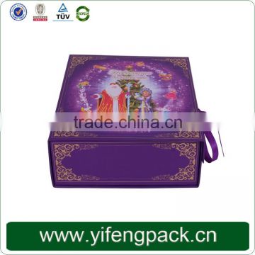 China factory custom made foldable decotative christmas gift box