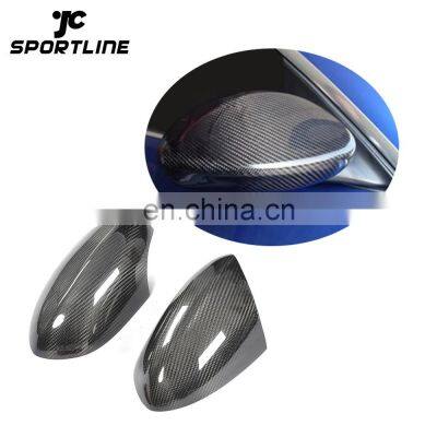 Carbon door rear view mirror caps cover for BMW E92 M3