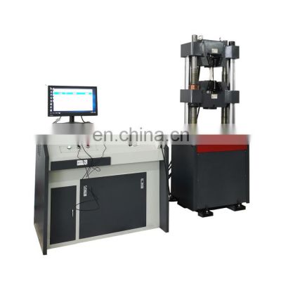 Steel pipe tensile testing machine india 100kn 10000n 200t composite with cof lcd display