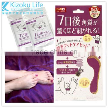 hot selling Baby Foot Peeling Mask with Amazing plus 7 Days Feet Dead Skin Remover