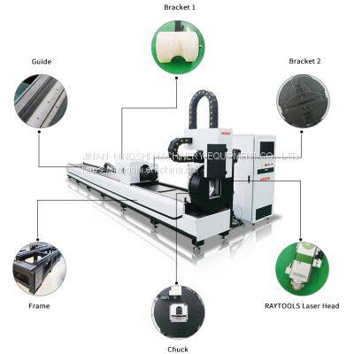 1kw Fiber Laser Cutting Machine Steel Metal for Stainless Aluminum