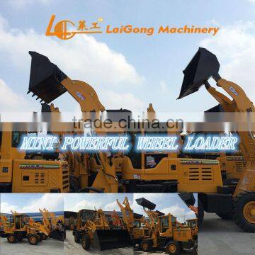 Heavy Duty Bucket ZL18 Wheel Loader Made in China pallet fork wheel loader