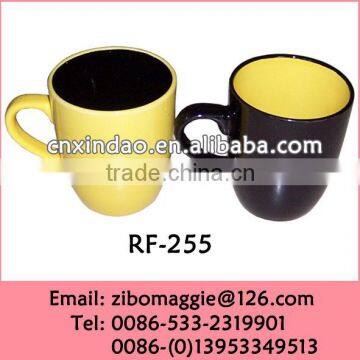 Belly Shape Hot Sale Ceramic Water Milk Wholesale Cup Customized with Good Quality