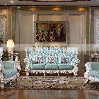 Top Quality Leather Sofa Manufacturer Modern Classic Furniture Sofa Support Custom Sample Service Poltrona Chesterfield Sofa