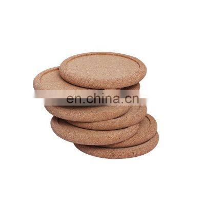 Eco Friendly Table Placemat Decor Wood Cup Mat Custom Cork Coaster