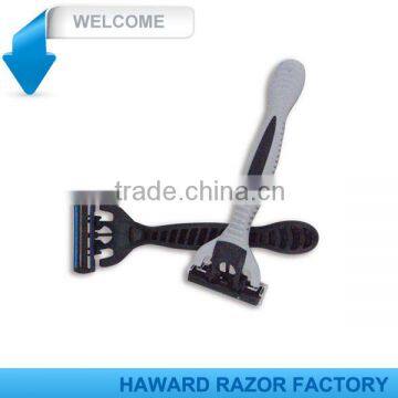 D621L High quality six stainless steel blade shaving razor