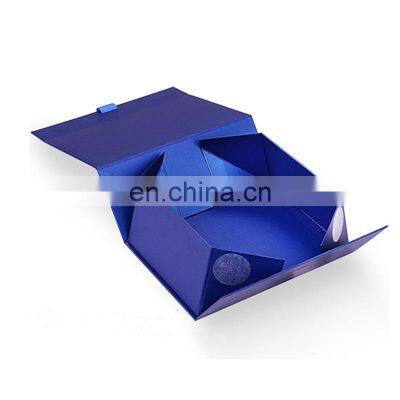 Collapsible Luxury Shredded Paper Filler Gift Boxes Flip Top Groomsmen Boxes With Magnetic Catch photo-3