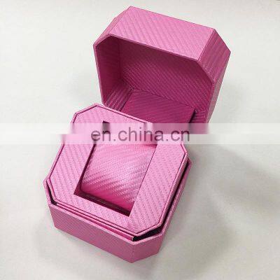 Hot Sell Wholesale Custom PU Leather Flip Watch Packaging Box Women Watch Box photo-5