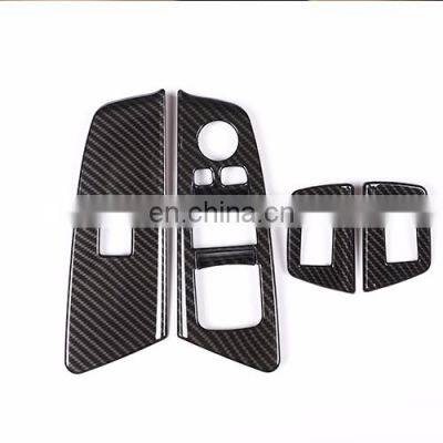 For BMW New 5 Series G30 2017 2018 Window Lift Button Frame Car Interior Accessories Hot Sale 4PCS