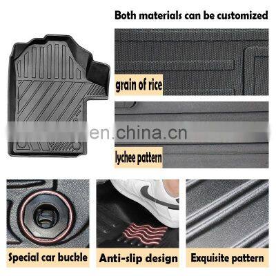 TPE Foot Pads Are Suitable for Mercedes-Benz Vito VITO Right-hand Drive Hong Kong Version Special Foot Pads Waterproof Non-slip photo-3