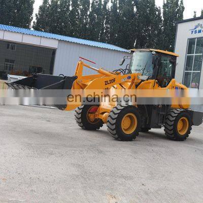 Construction Equipment Agricultural ZL20F 1 Year Warranty Wheel Loader China 2 Ton Small Front End Loader for Sale in Africa photo-5