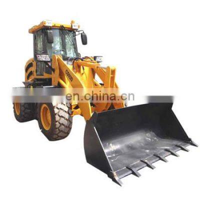 Factory Direct 2 Tons 920 928 4WD Hydraulic Front Wheel Loader with Snow blade