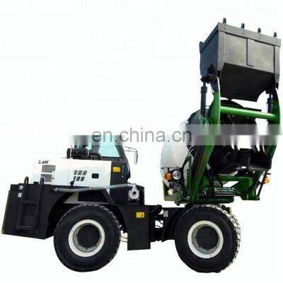 High efficiency Self loading concrete mixer truck for sale