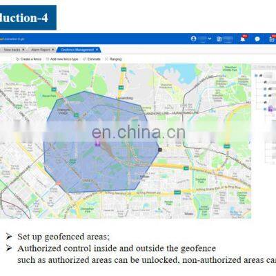 4G Global Digital Container Truck Road RFID Container Seal Electronic Seal GPS Seal Lock Tracker