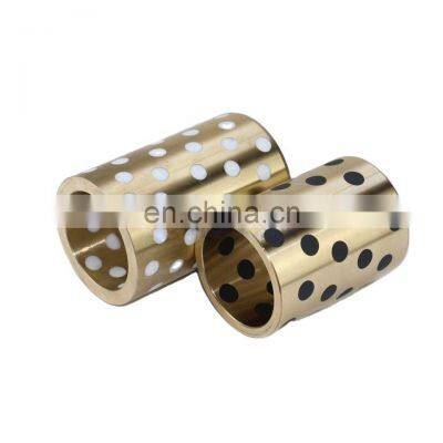 Graphite Bronze Bushing PTFE Bronze Self lubricating Copper Bush Oil Free Bush #500sp