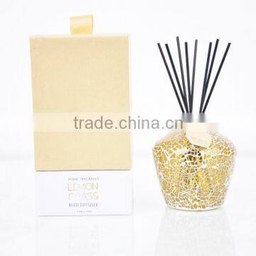 200ml Home fragrance Aroma Reed Diffuser with Mosaic bottle SA-2004