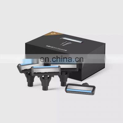 Youpin Huanxing Men Razor 3 In 1 Set Shaver German Importing Shaving Head 6-Layer Razor Blade Best Quality photo-2