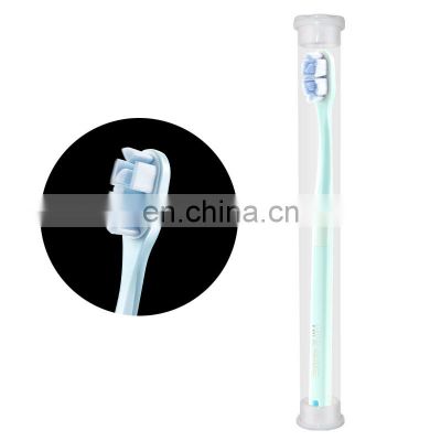 Soft and high density bristles toothbrush