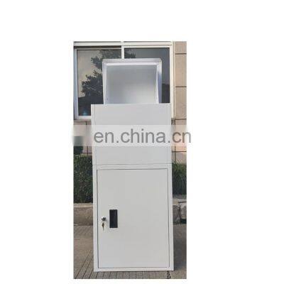 WELDON Parcel Drop Box Metal Parcel Letter Box Outdoor Secure Parcel Box