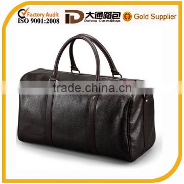 waterproof durable PU leather travel bag