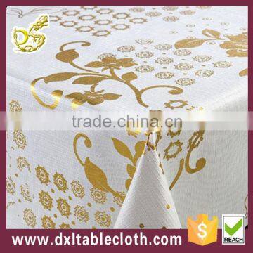 patchwork flower Embossed Pearlescent tablecloth