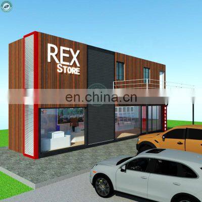 Exhibition Room Automotive Beauty Stores Container Car Salon Container Real-estate Sales Center Sales Office