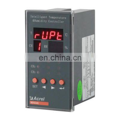 Acrel WHD46-33/C measuring Temperature and humidity with sensors with RS-485 communication interface, Modbus protocol