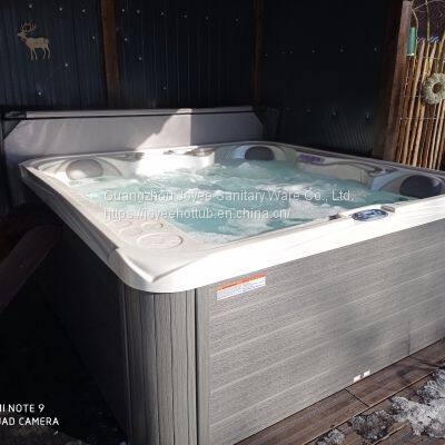 JOYEE Hot Selling Cheaping Freestanding Acrylic Modern Massage Spa Hot Tub photo-4