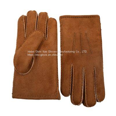 High Quality Sheepskin leather gloves for Man