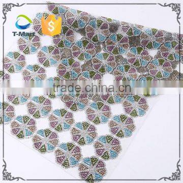 China Clothing Decoration Flower Rhinestone Stickers Rhinestone Blanket photo-4