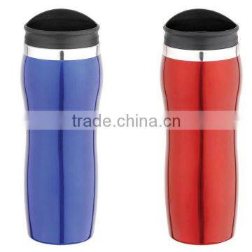 430ml Double Wall Stainless Steel Tumblers With Color Coating