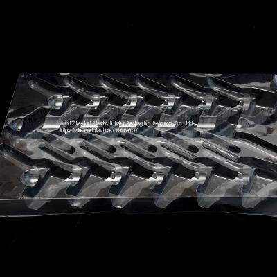 plastic PET transparent blister shipping pack trays vacuum forming blister packaging insert pallets blister inner trays