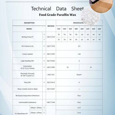 Special Paraffin Wax For Corrugated Cardboard Box Waterproofing photo-4