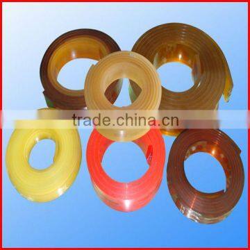 95Duro special PU hard wear resistant silkscreen printing squeegee rubber