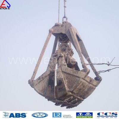 Wildly Used Mechanical Four  Rope Dredging Grab Clamshell  Grab Dredger