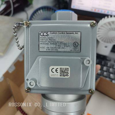 American CCS Pressure Switch 604G1 Explosion-proof Switch 646GE Differential Pressure Switch 673DE Vacuum Switch 604VZ1