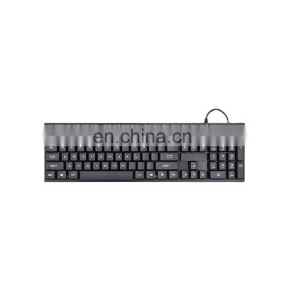 Wholesale Business Comfortable desktop interface Best Cheap Plug Play wired OEM Logo laptop computer usb Home  desktop keyboard