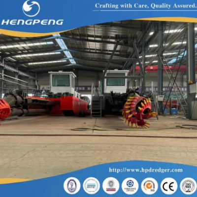 Advanced 900m3/H Depth 9m Cutter Suction Dredger for River Dredging With CCS Certification*HP photo-2